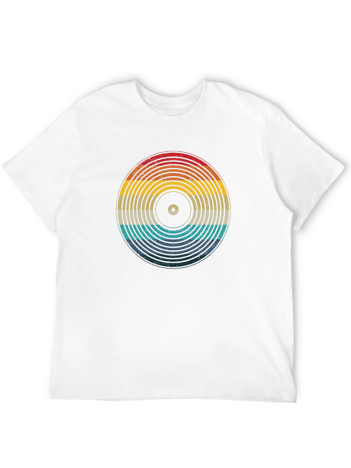 Retro Vinyl Record Graphic Tee