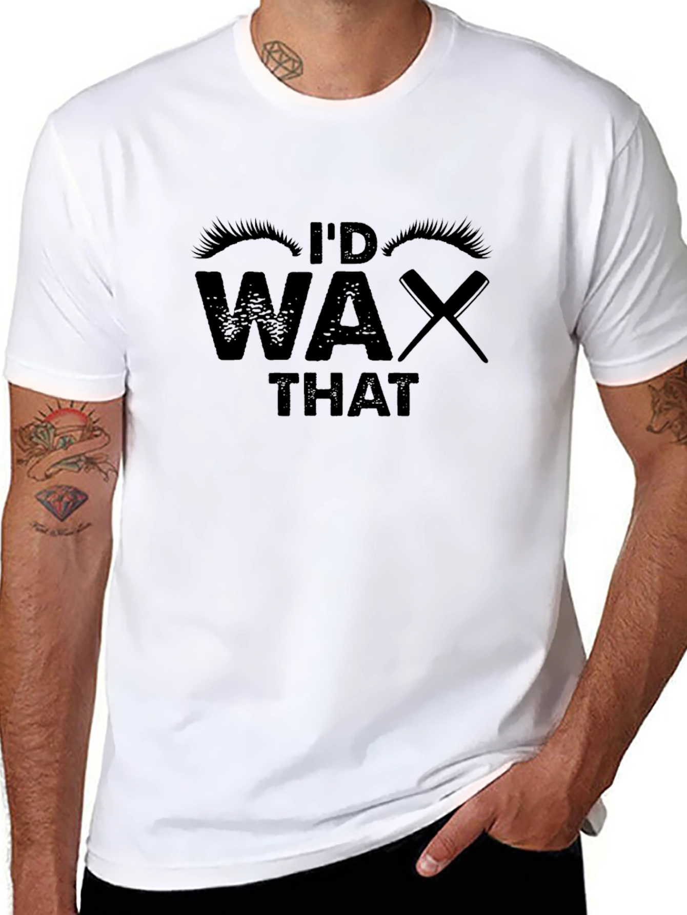 Id Wax That T-Shirt - Funny Esthetician Tee