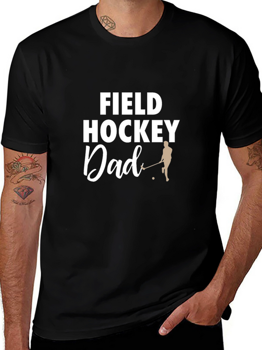 Field Hockey Dad Graphic T-Shirt