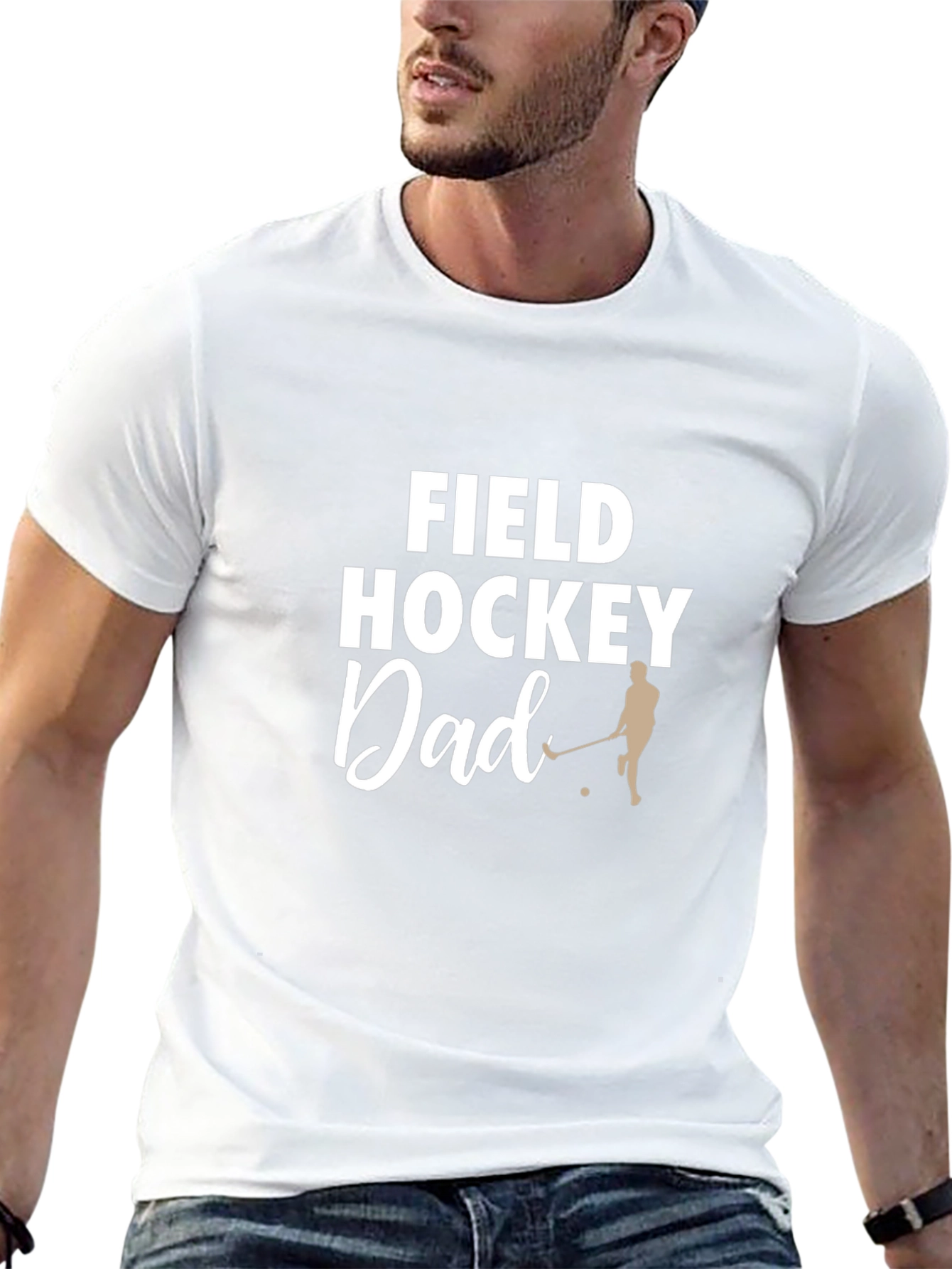 Field Hockey Dad Graphic T-Shirt