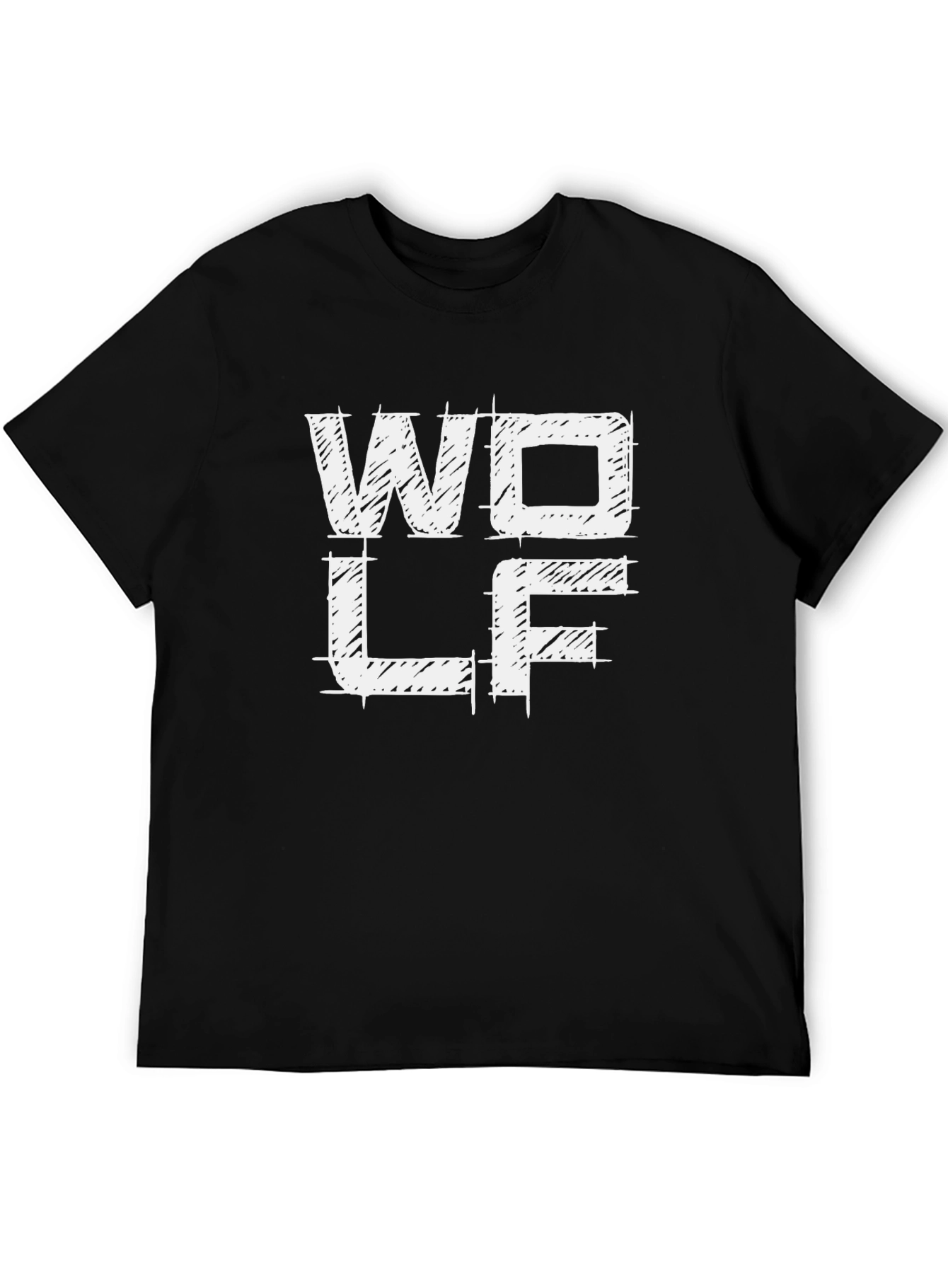 Wolf Graphic T-Shirt - Mens Short Sleeve Tee
