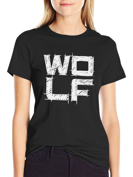 Wolf Graphic T-Shirt - Mens Short Sleeve Tee