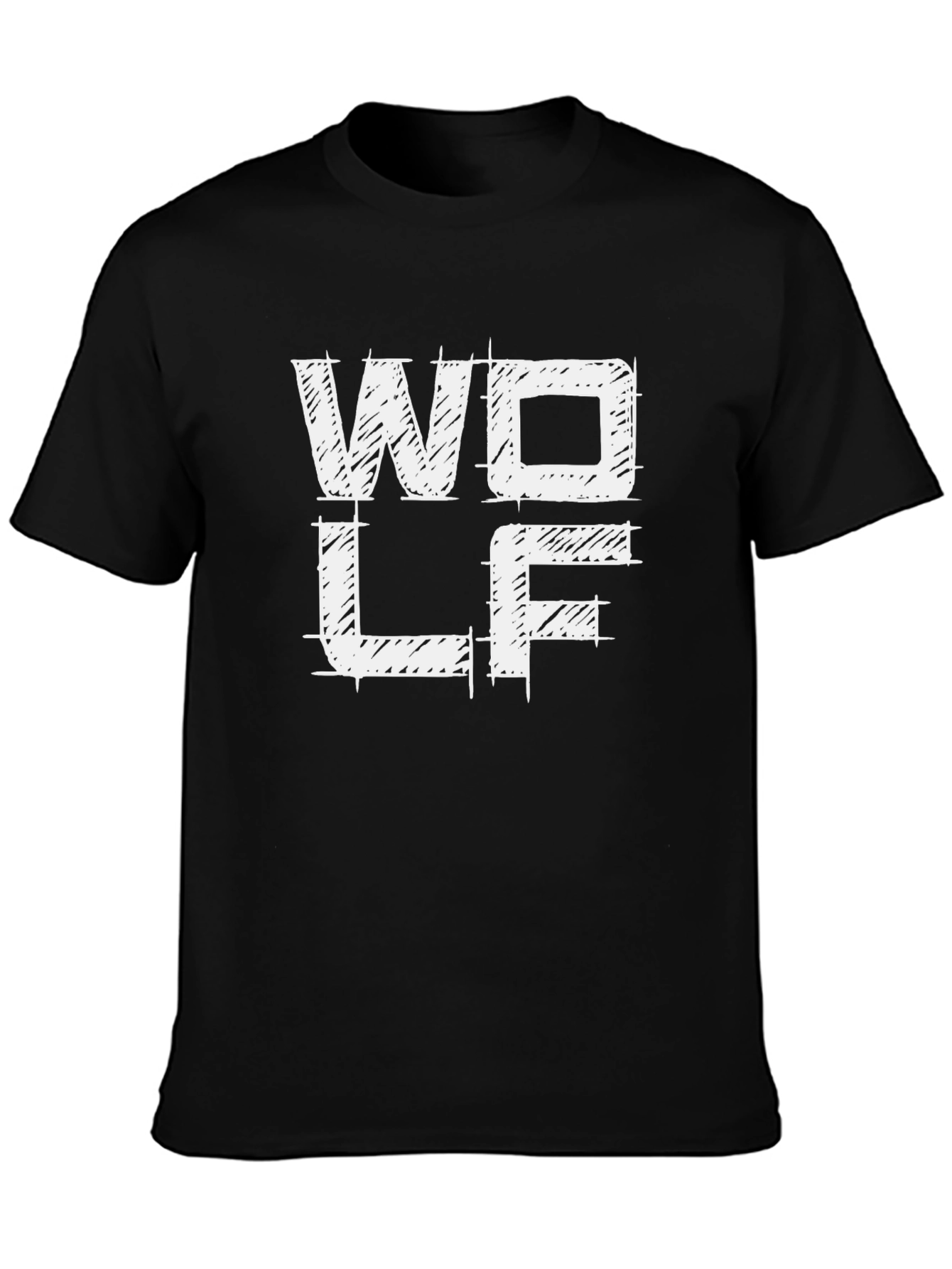 Wolf Graphic T-Shirt - Mens Short Sleeve Tee
