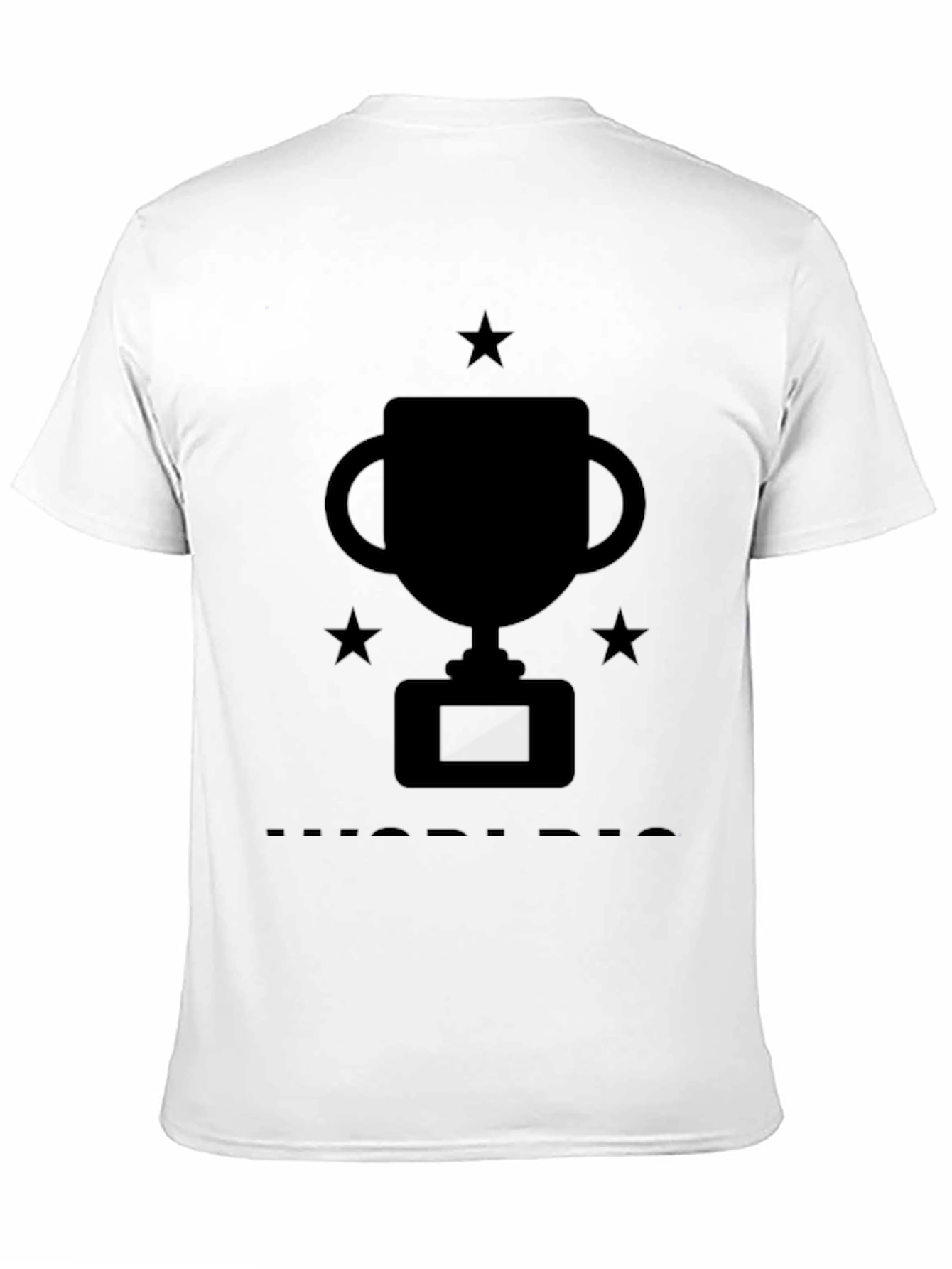 Trophy Graphic T-Shirt - Black Cotton Tee
