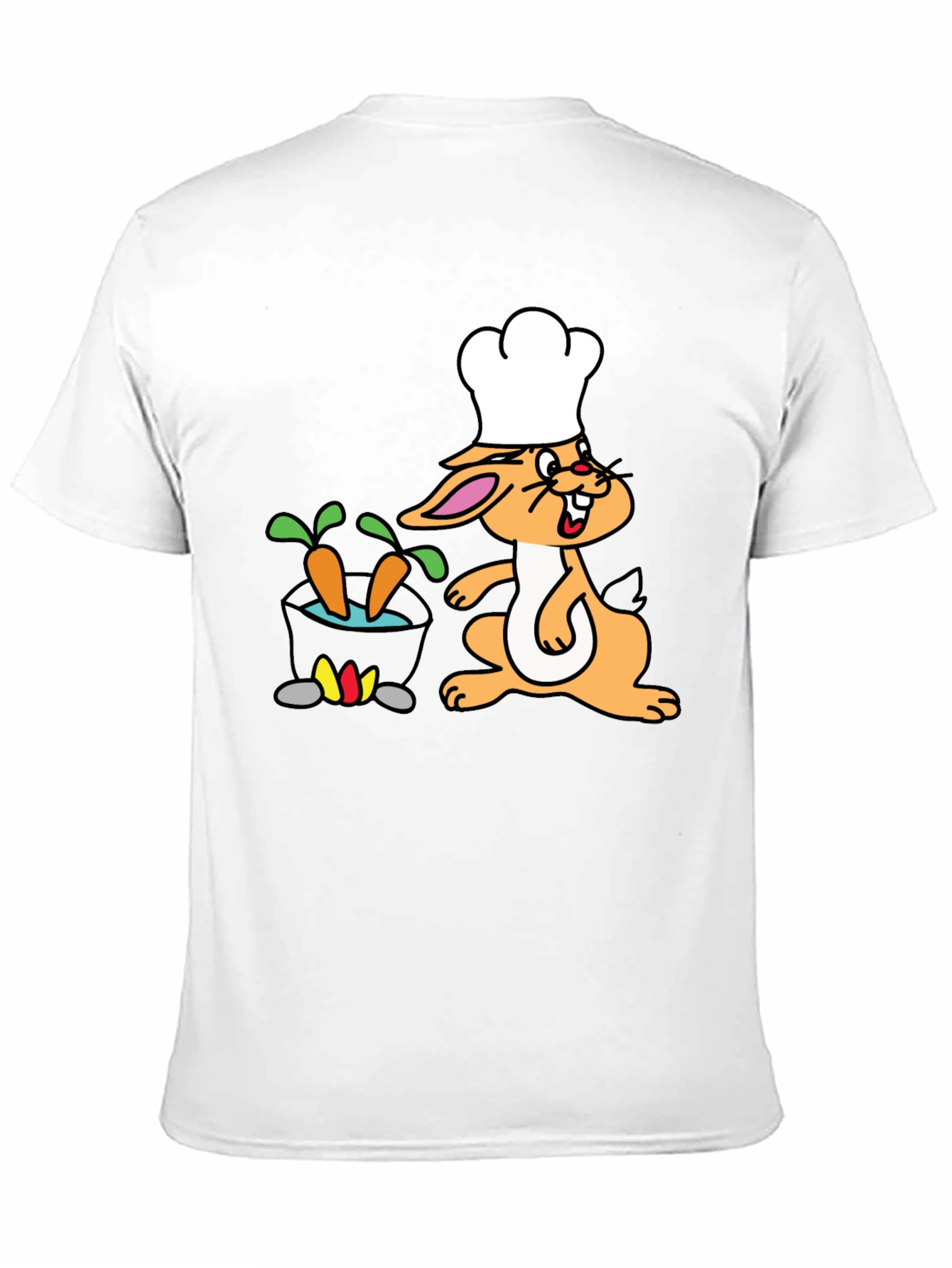 Chef Bunny T-Shirt - Cook Carrot Stew Funny Tee