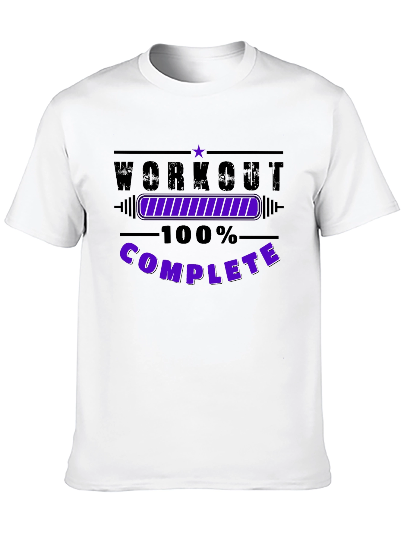 Workout Complete Black T-Shirt