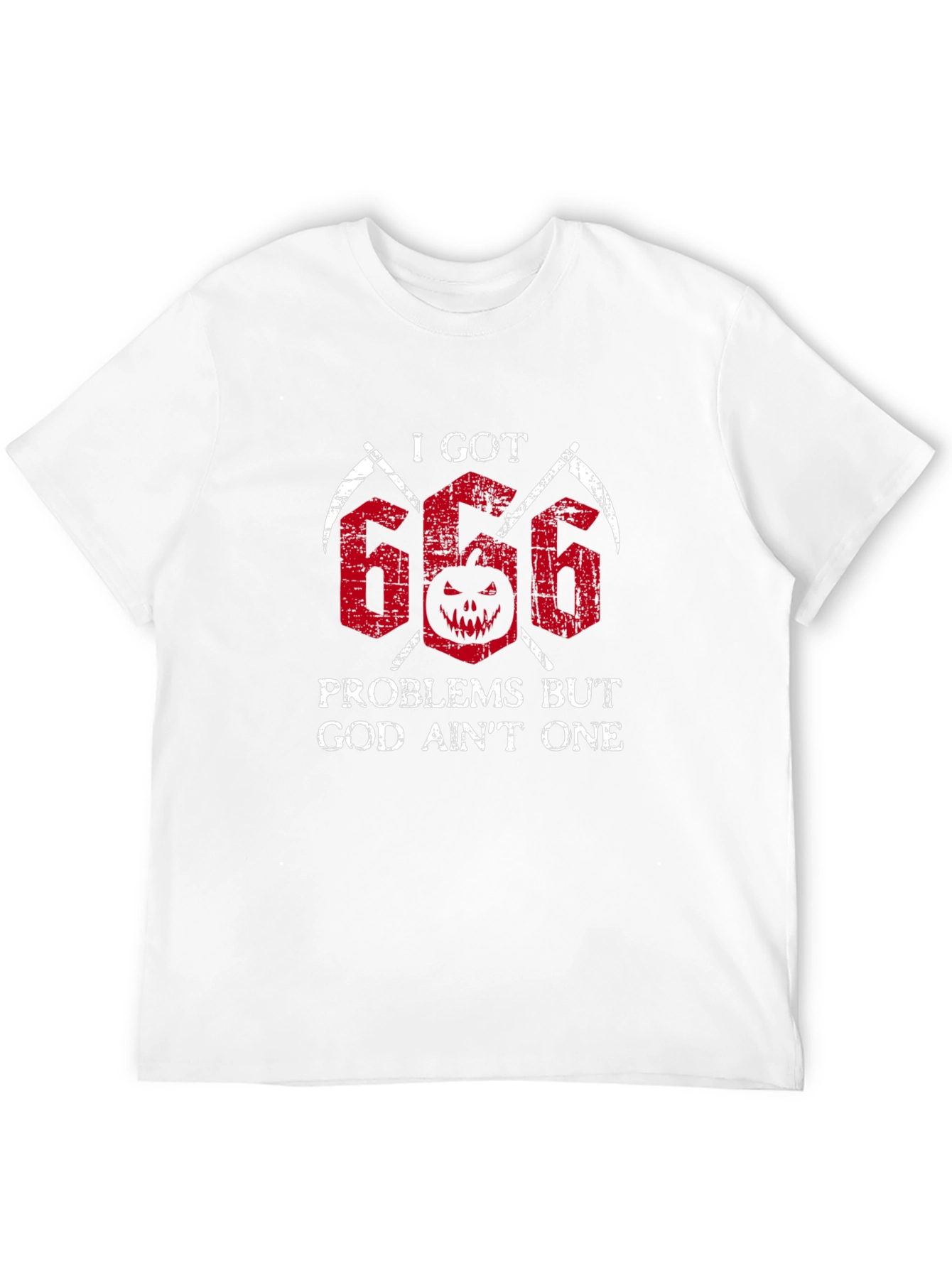 I Got 666 Problems Tee - Halloween Graphic T-Shirt