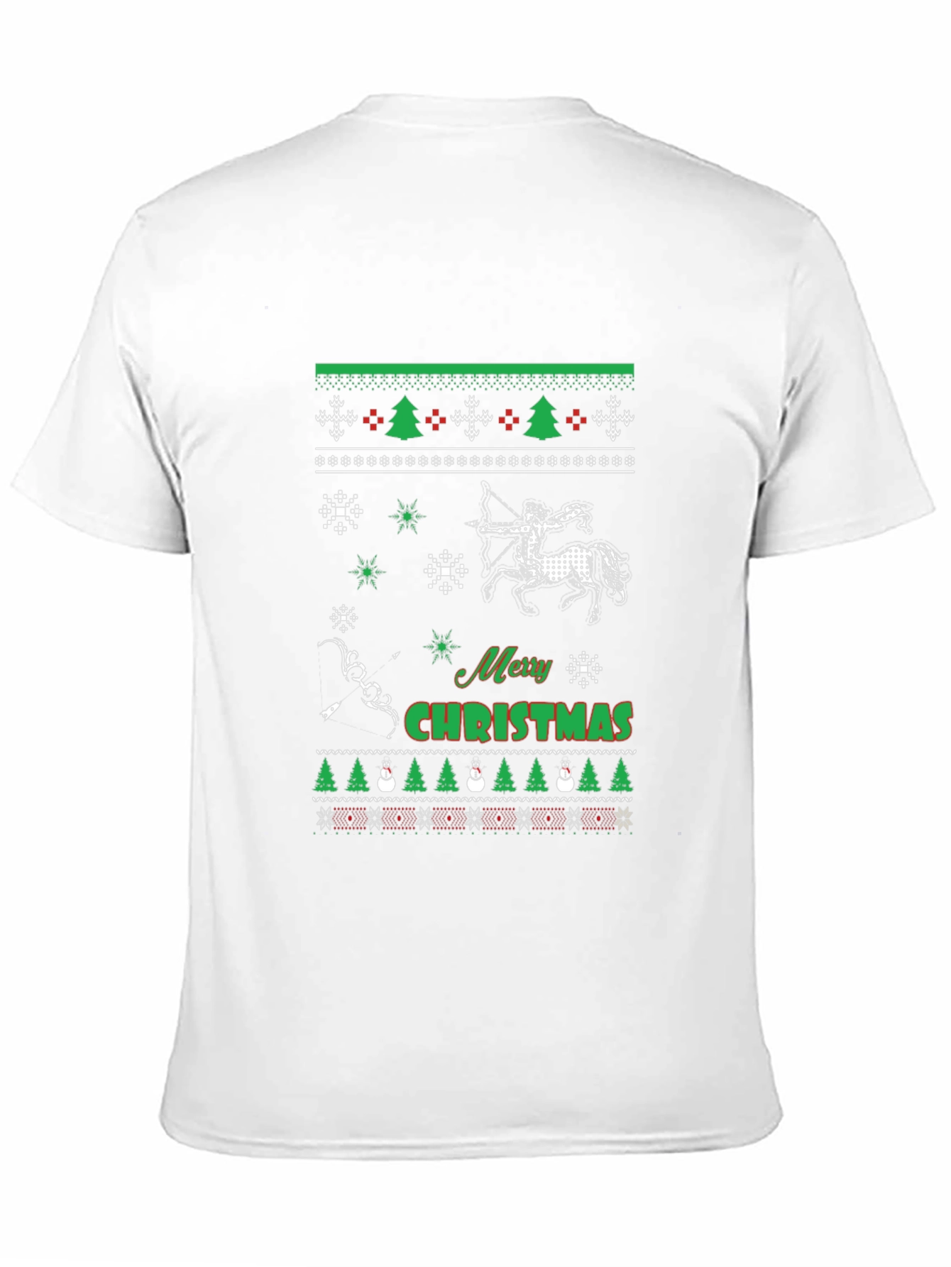Festive Archer Ugly Christmas T-Shirt
