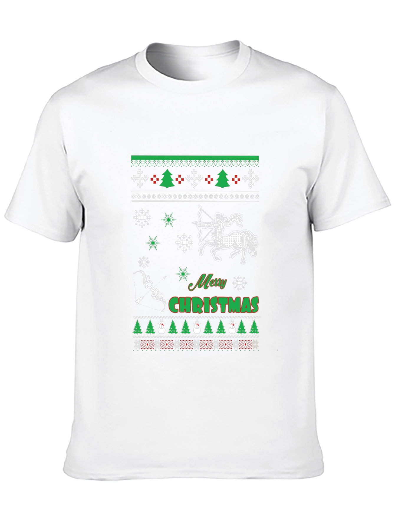 Festive Archer Ugly Christmas T-Shirt