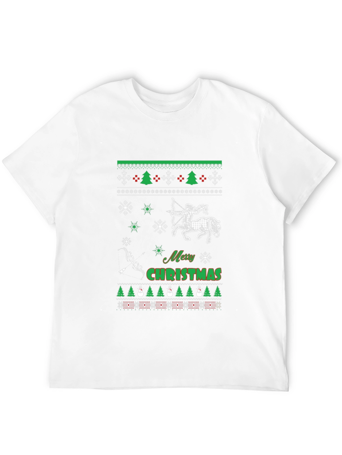 Festive Archer Ugly Christmas T-Shirt
