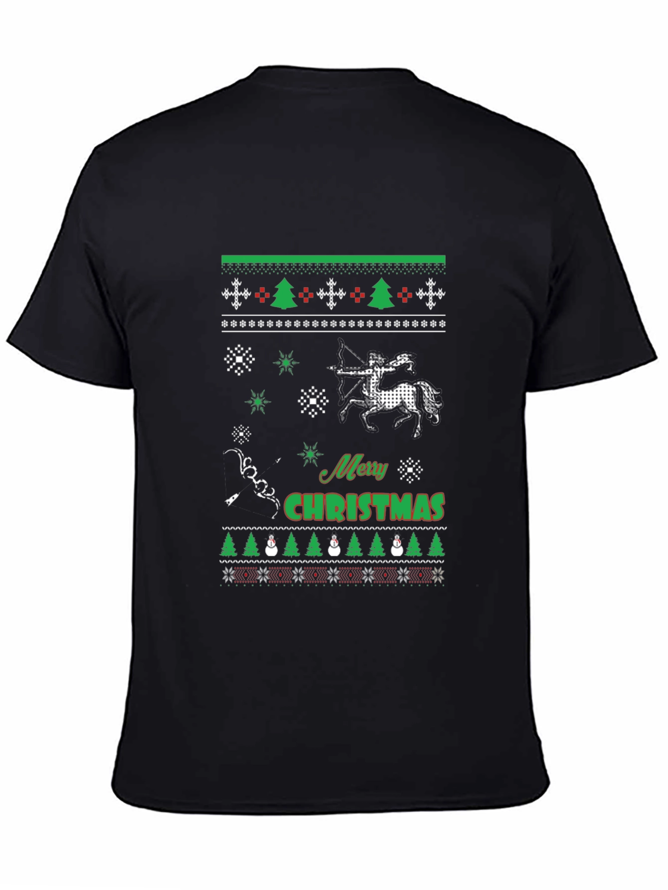 Festive Archer Ugly Christmas T-Shirt