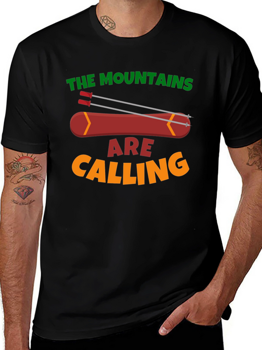 Mountains Are Calling Graphic T-Shirt