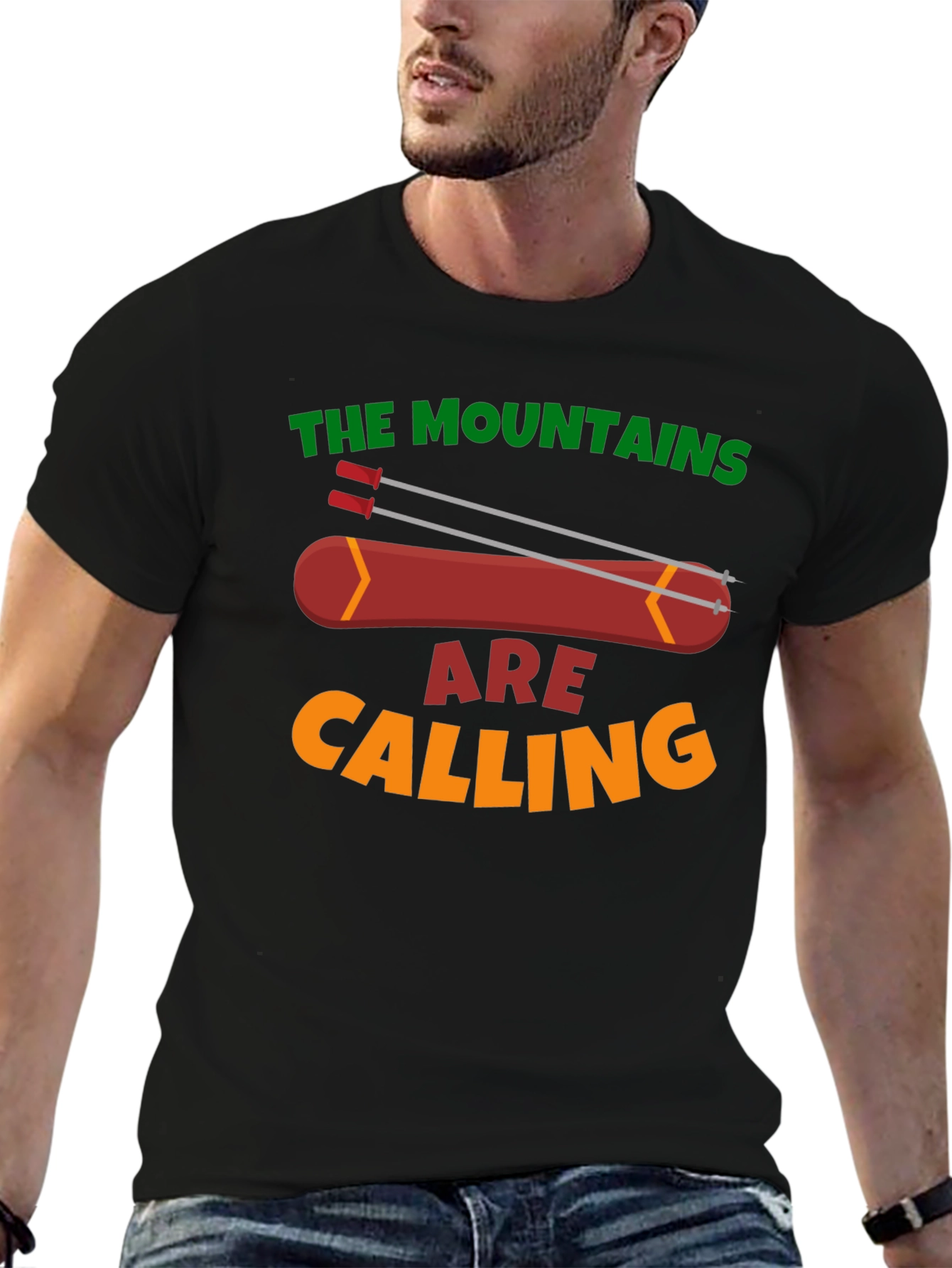 Mountains Are Calling Graphic T-Shirt