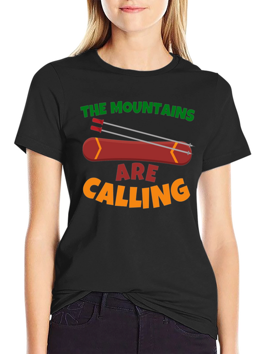 Mountains Are Calling Graphic T-Shirt