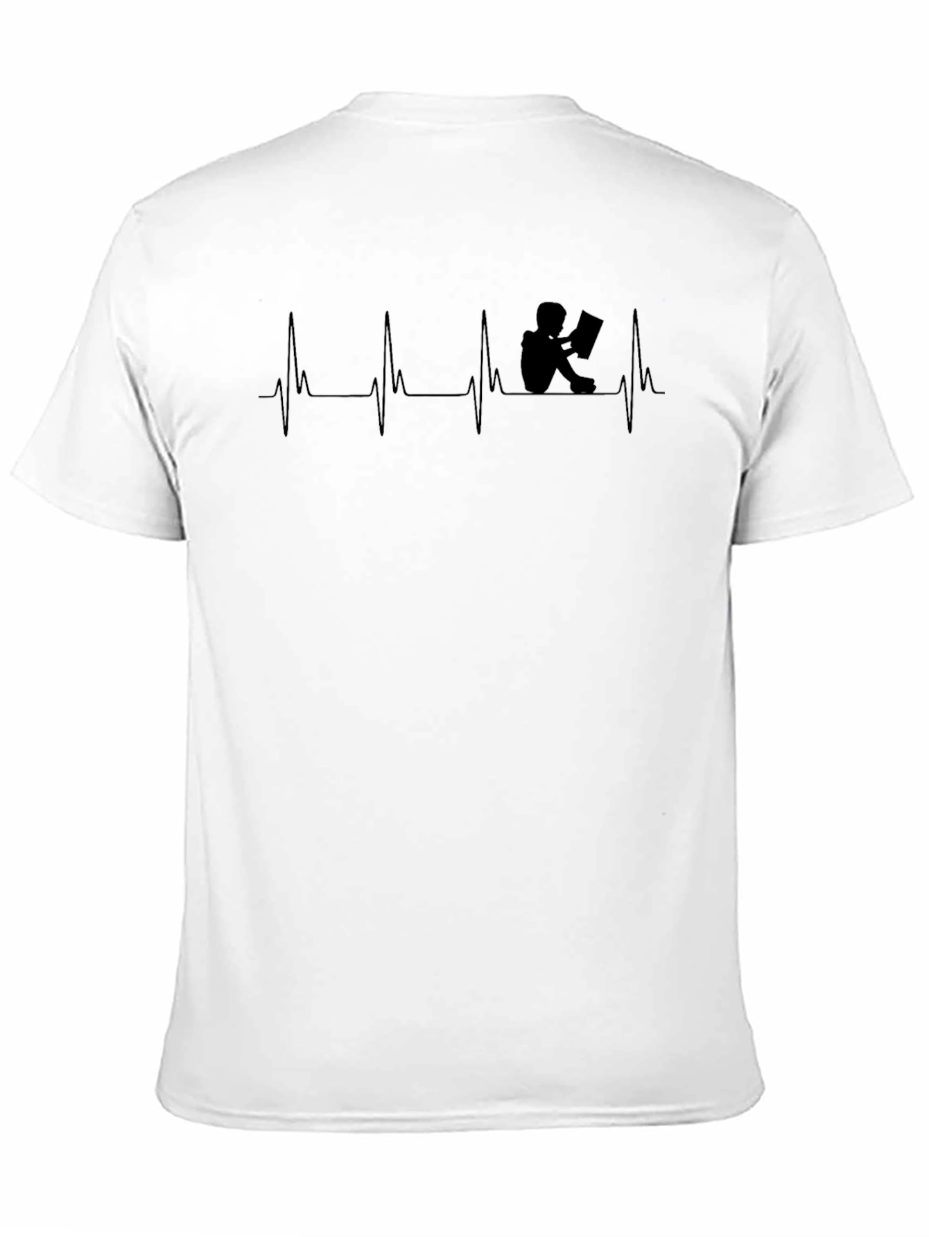 Book Lover Heartbeat T-Shirt