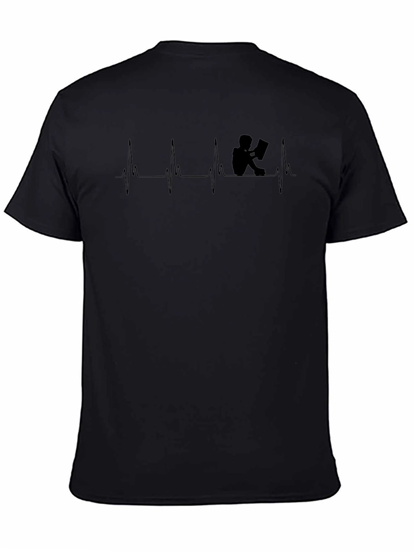 Book Lover Heartbeat T-Shirt