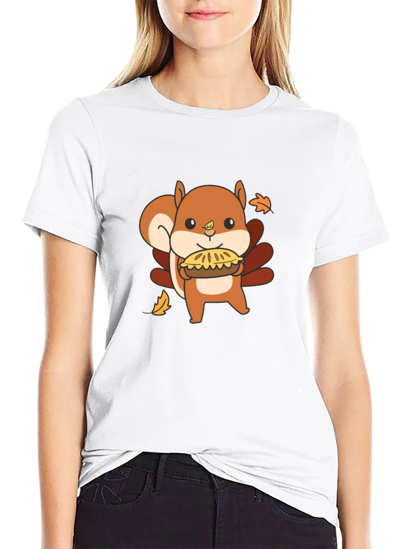 Cute Squirrel Pie Thanksgiving T-Shirt