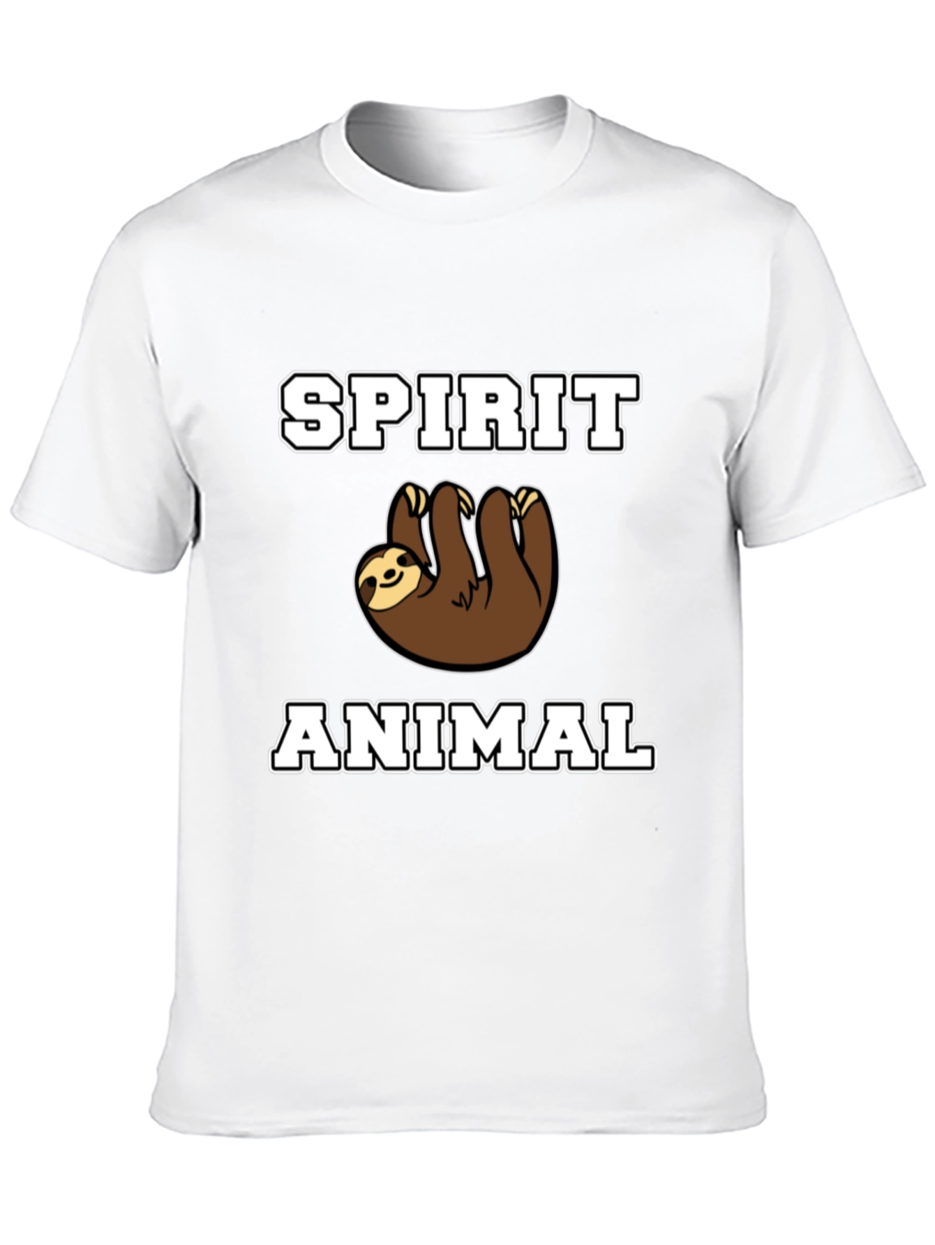 Spirit Animal Sloth Graphic T-Shirt