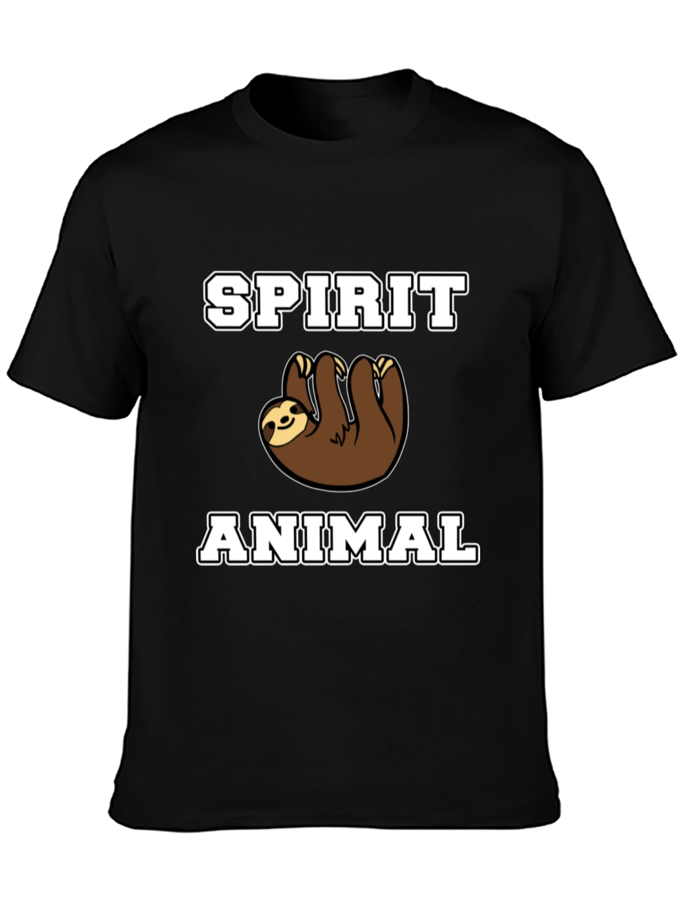 Spirit Animal Sloth Graphic T-Shirt