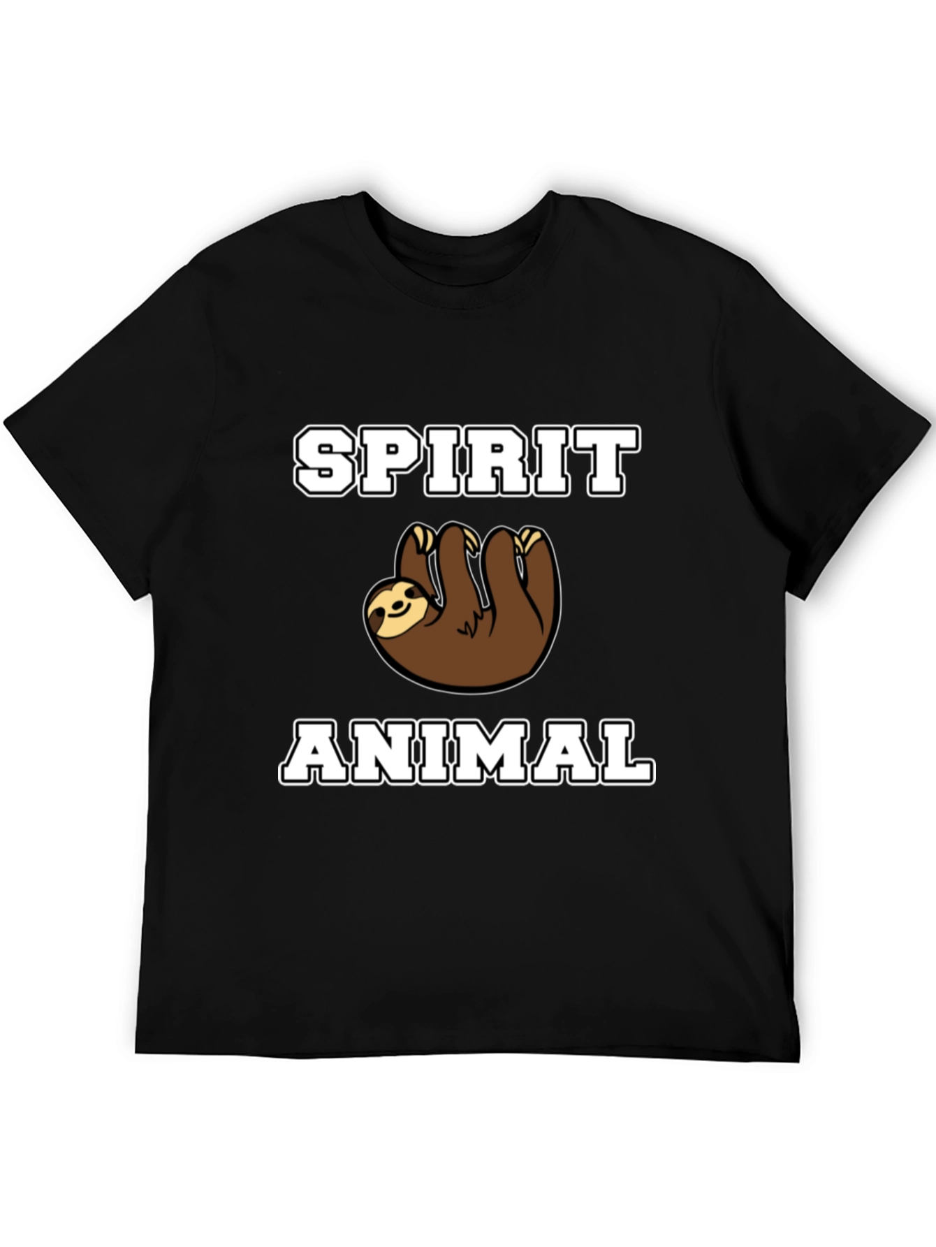 Spirit Animal Sloth Graphic T-Shirt