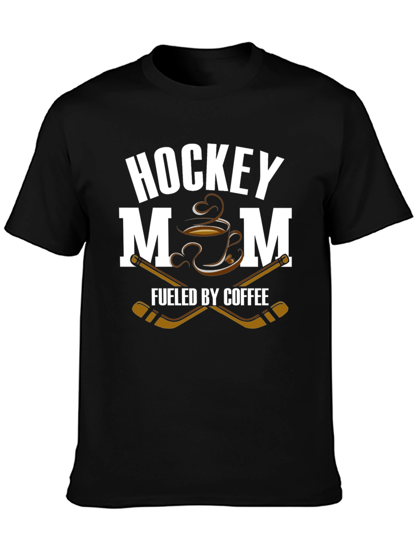 Hockey Mom Fueled By Coffee T-Shirt