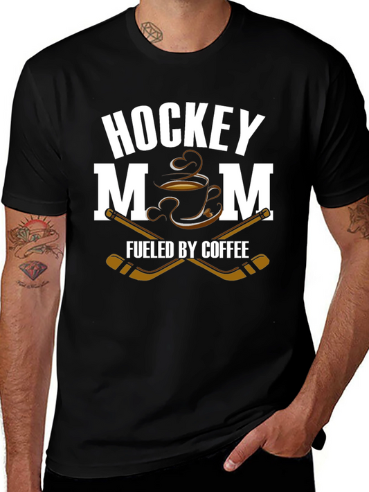 Hockey Mom Fueled By Coffee T-Shirt