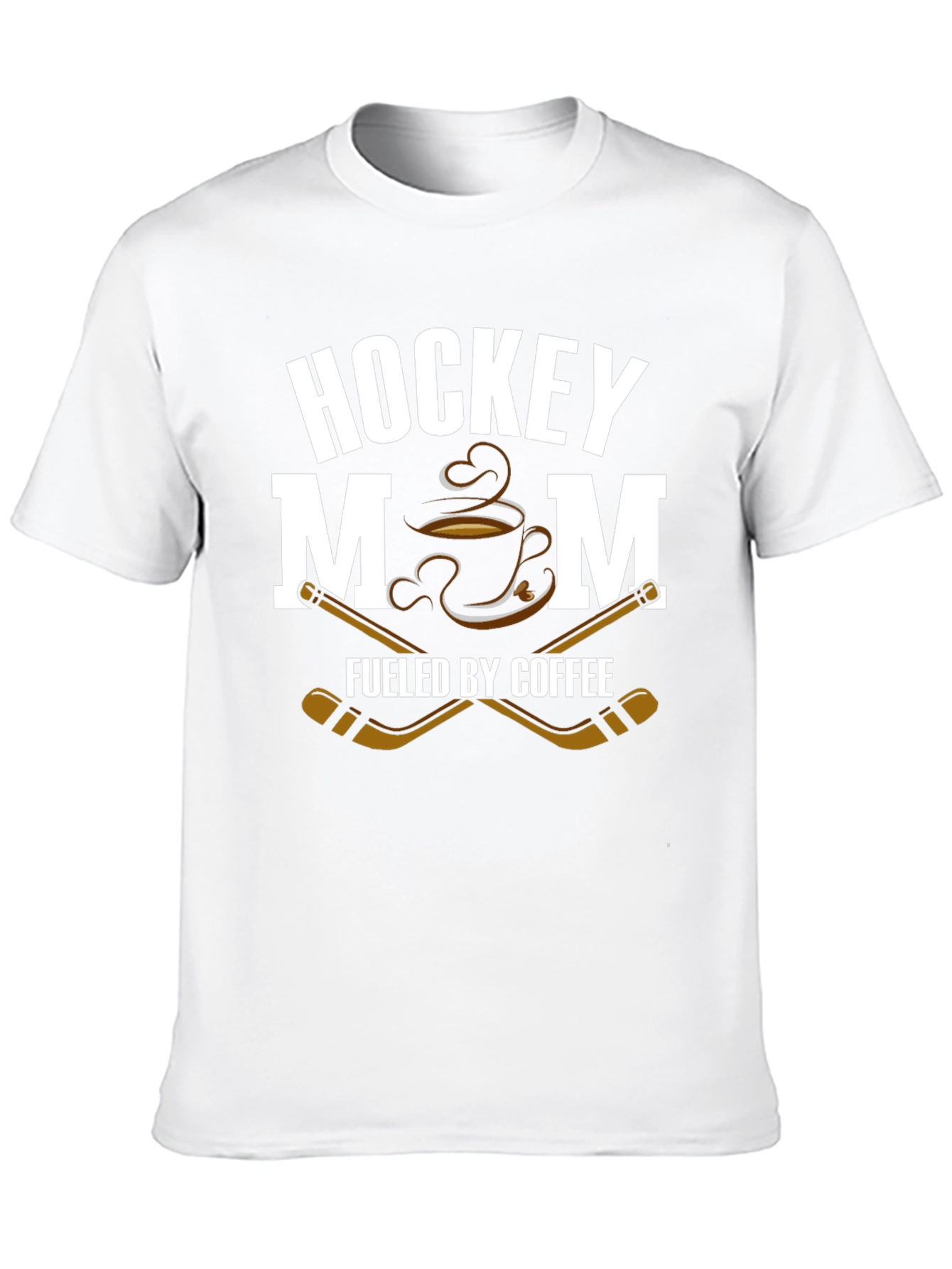 Hockey Mom Fueled By Coffee T-Shirt