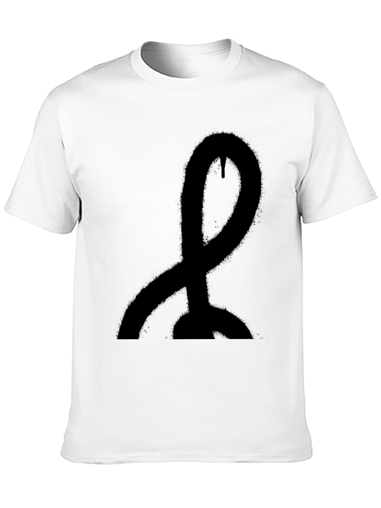 Statement Black Graphic Tee - Modern Style