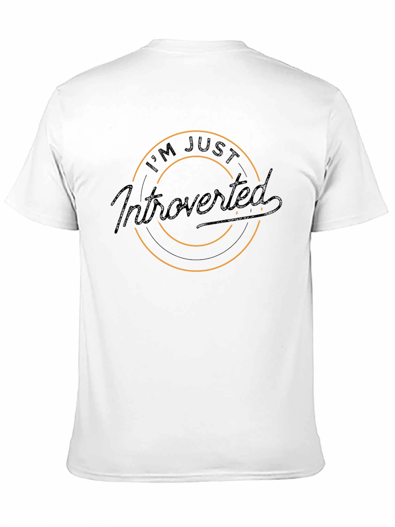 Introverted Graphic T-Shirt - Casual Wear