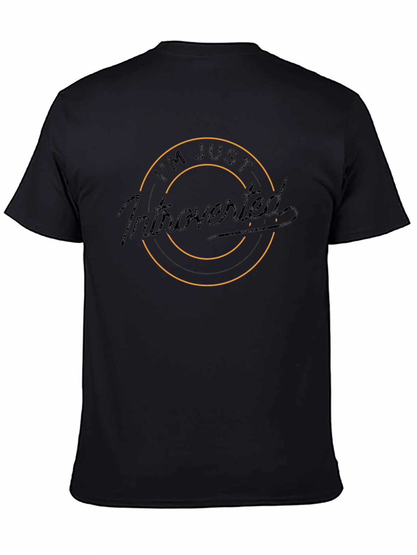 Introverted Graphic T-Shirt - Casual Wear