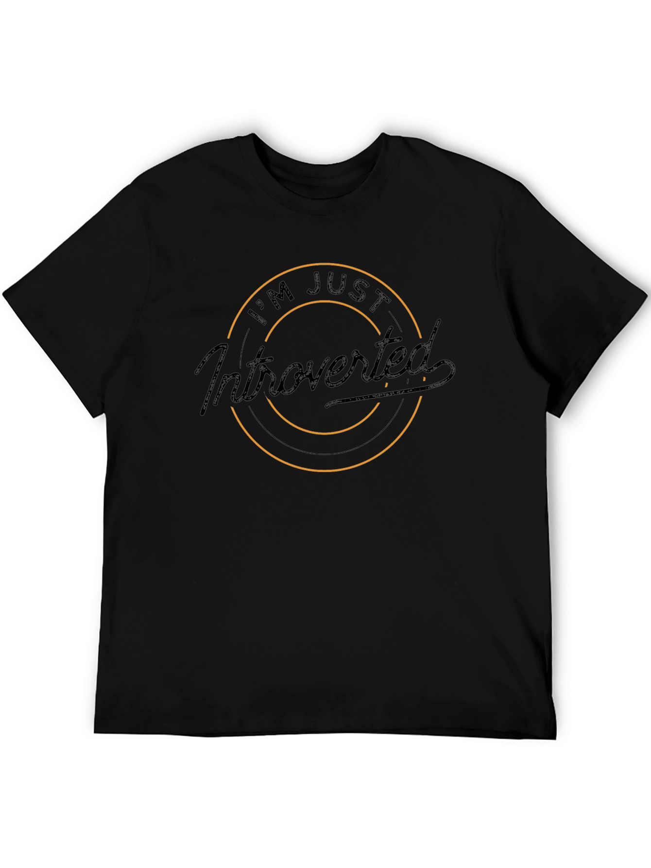 Introverted Graphic T-Shirt - Casual Wear