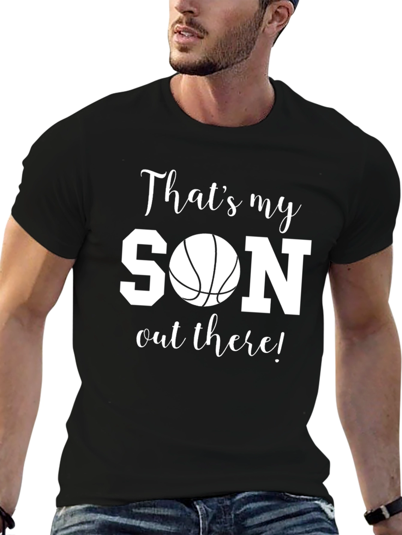 Thats My Son Basketball T-Shirt