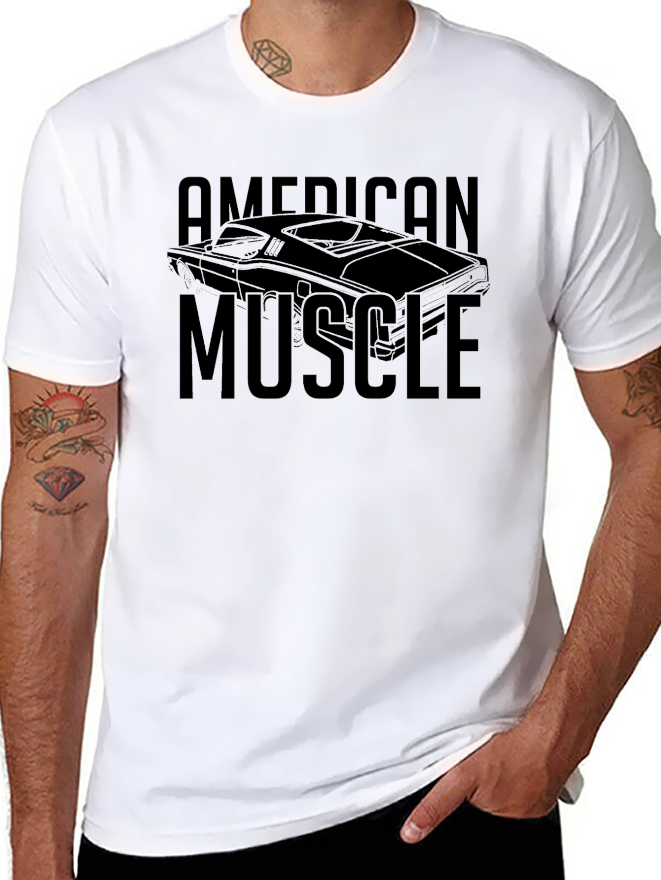 American Muscle Car T-Shirt - Classic Design