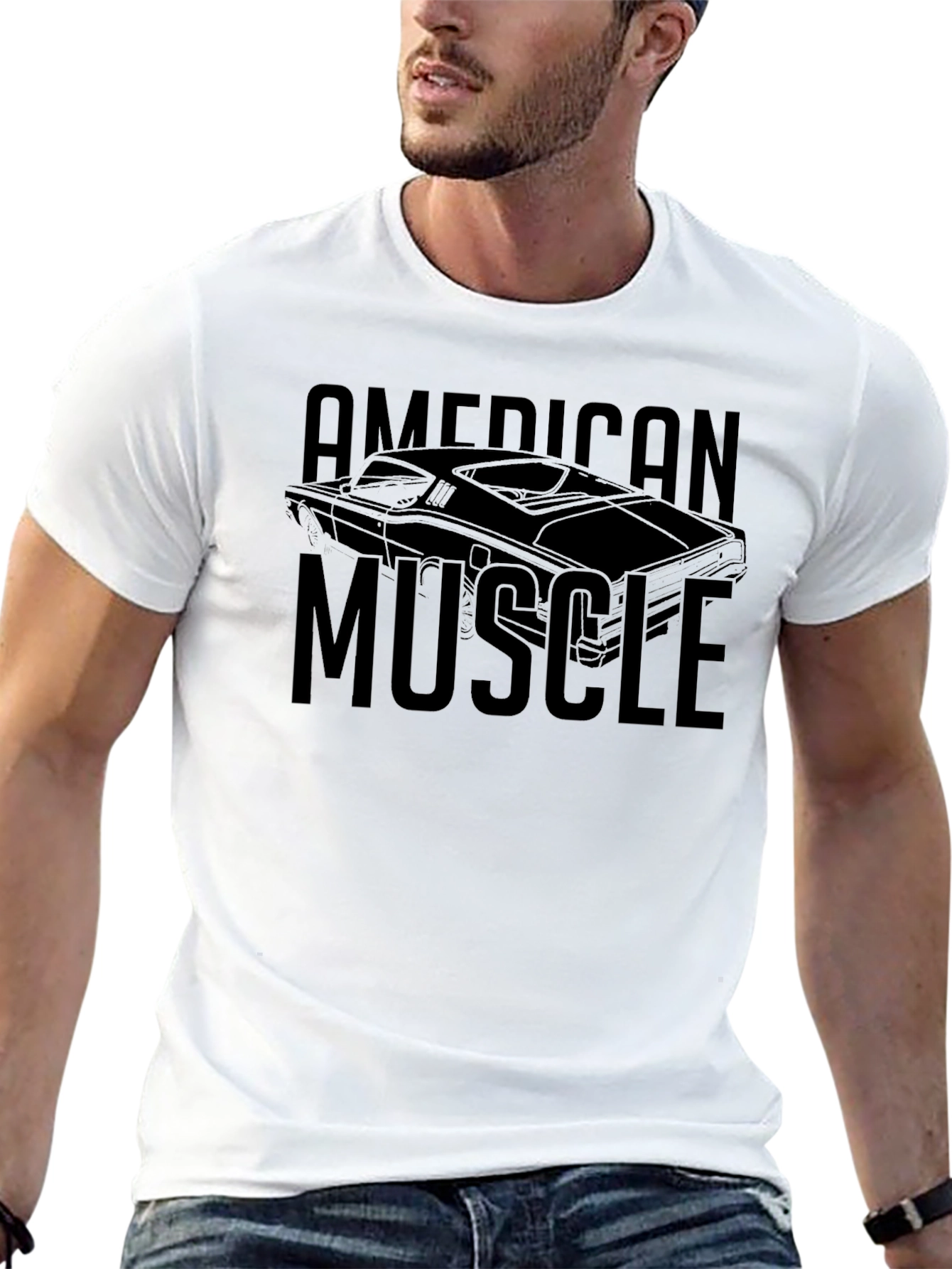 American Muscle Car T-Shirt - Classic Design