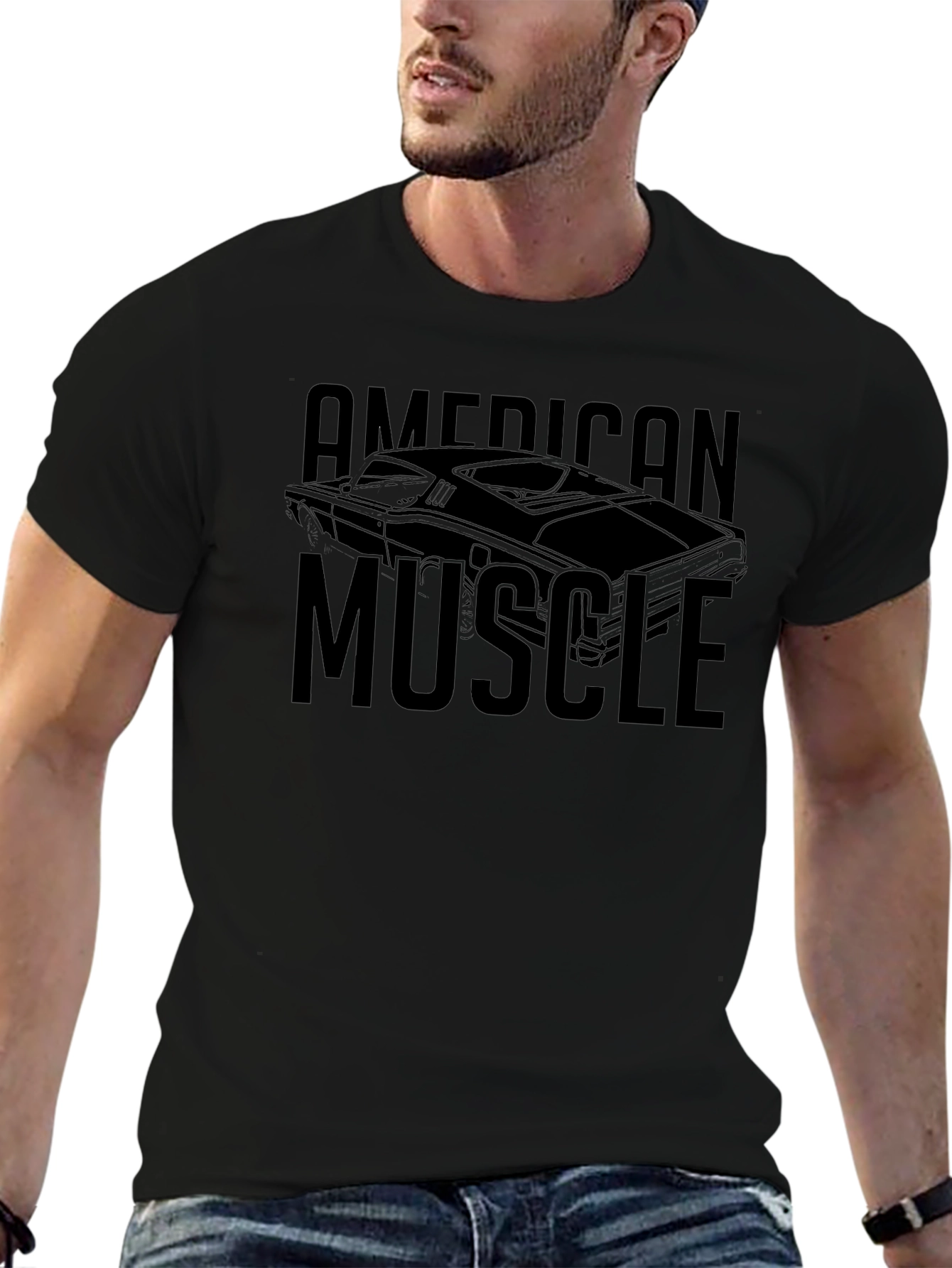 American Muscle Car T-Shirt - Classic Design