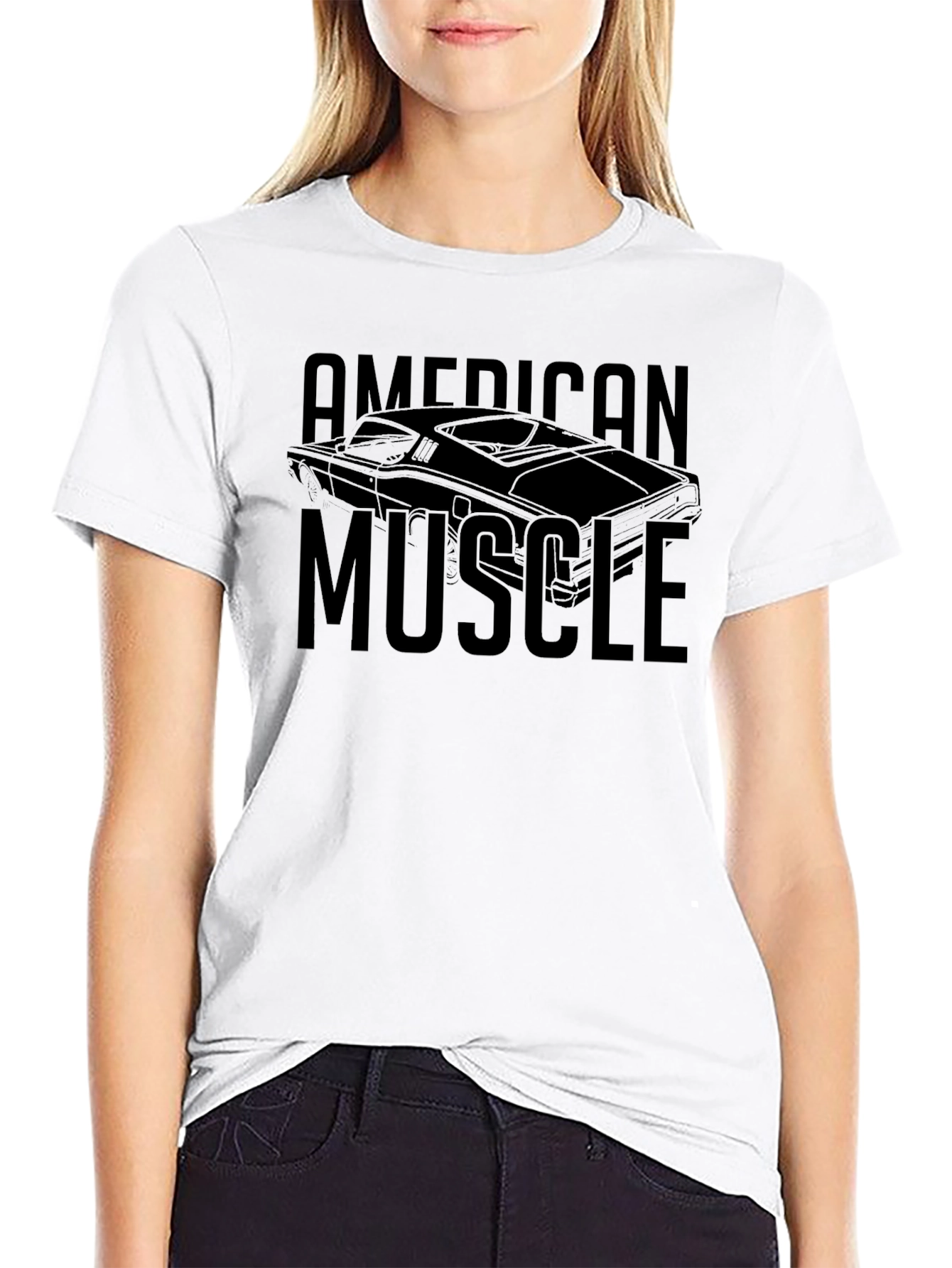 American Muscle Car T-Shirt - Classic Design