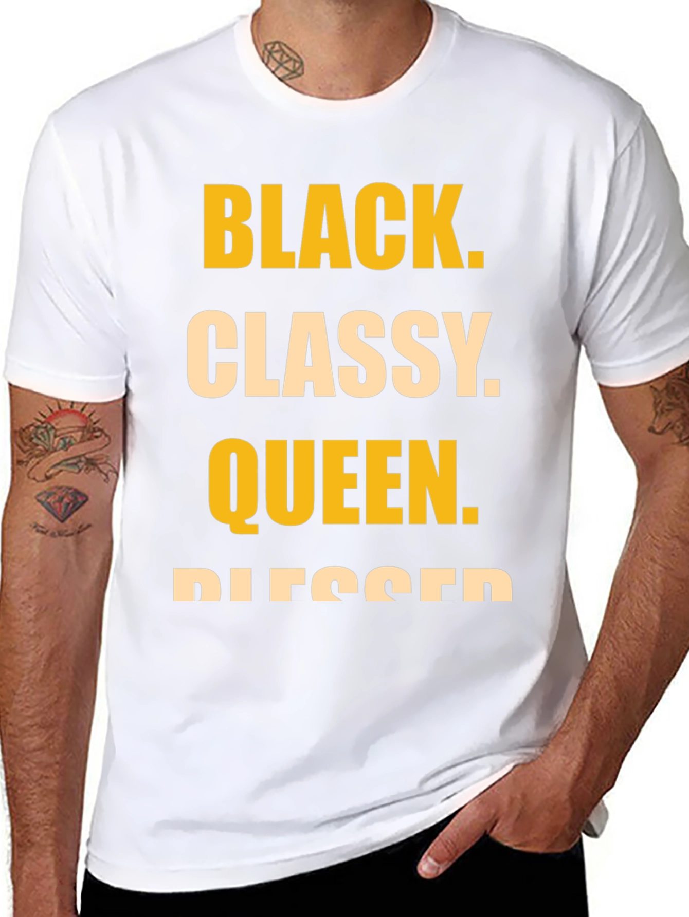 Black Classy Queen T-Shirt