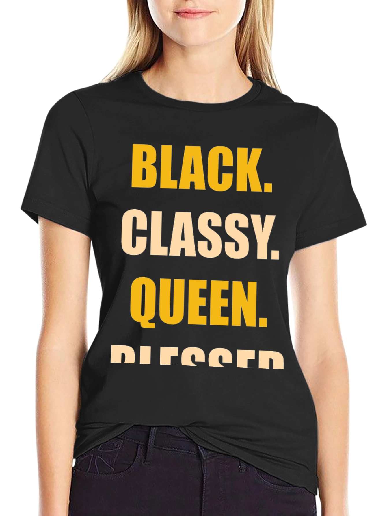 Black Classy Queen T-Shirt