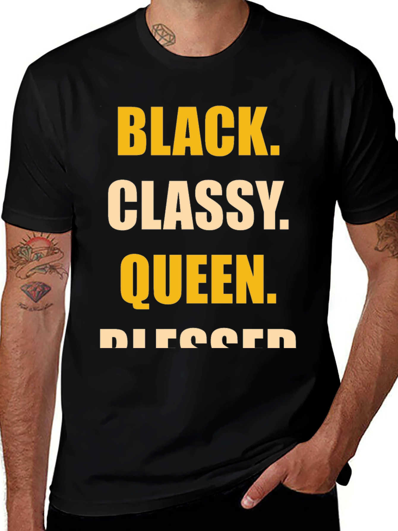 Black Classy Queen T-Shirt