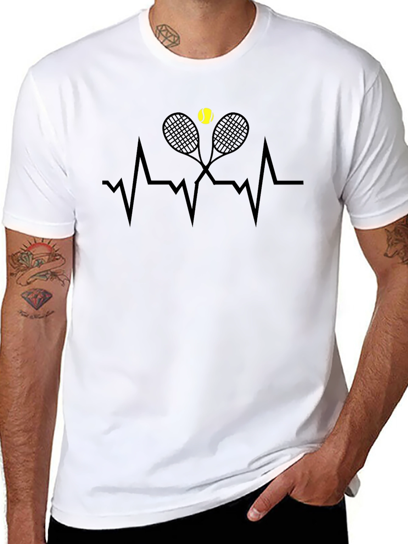 Tennis Heartbeat T-Shirt