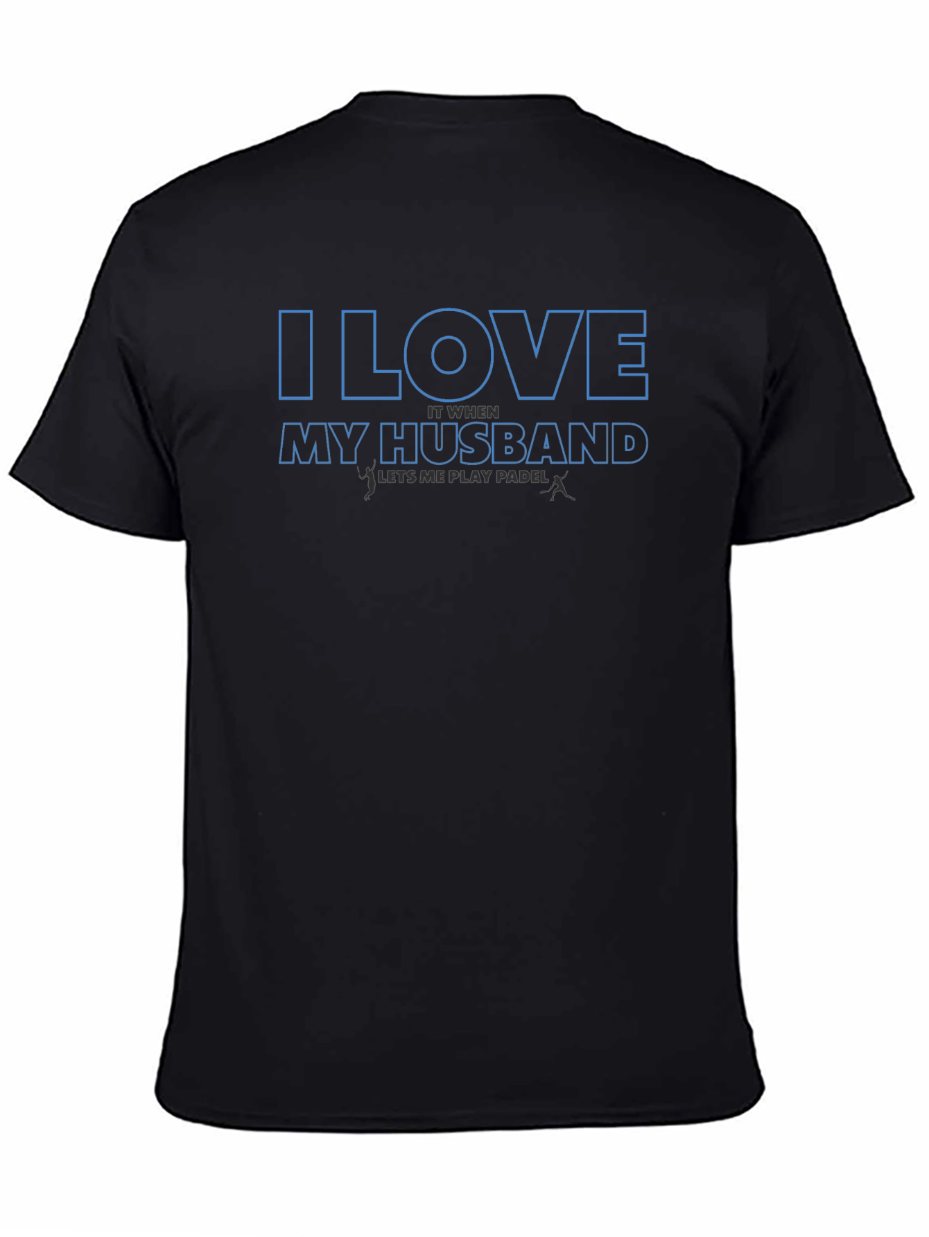 I Love My Husband Paddle T-Shirt