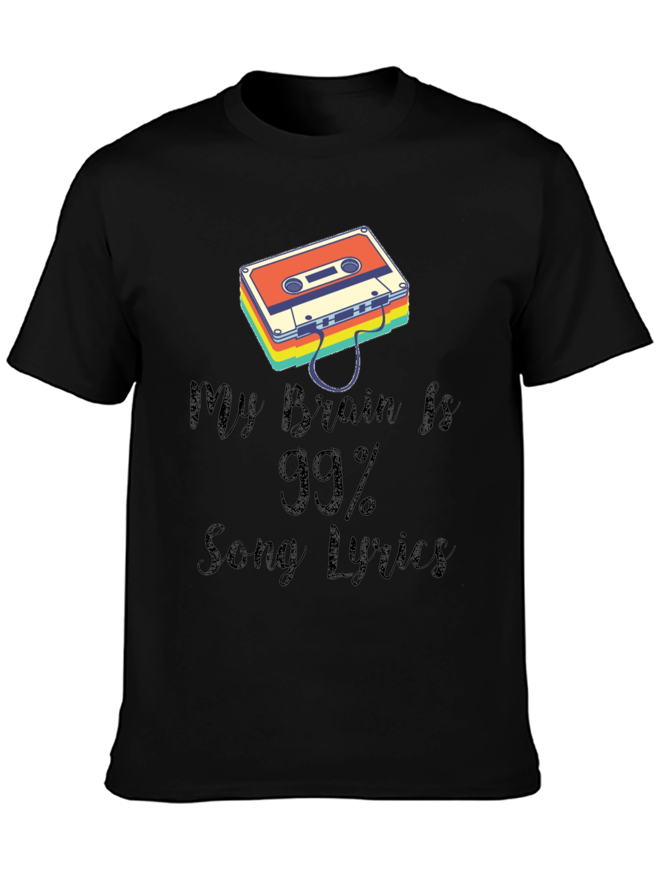 My Brain Is 99% Song Lyrics T-Shirt