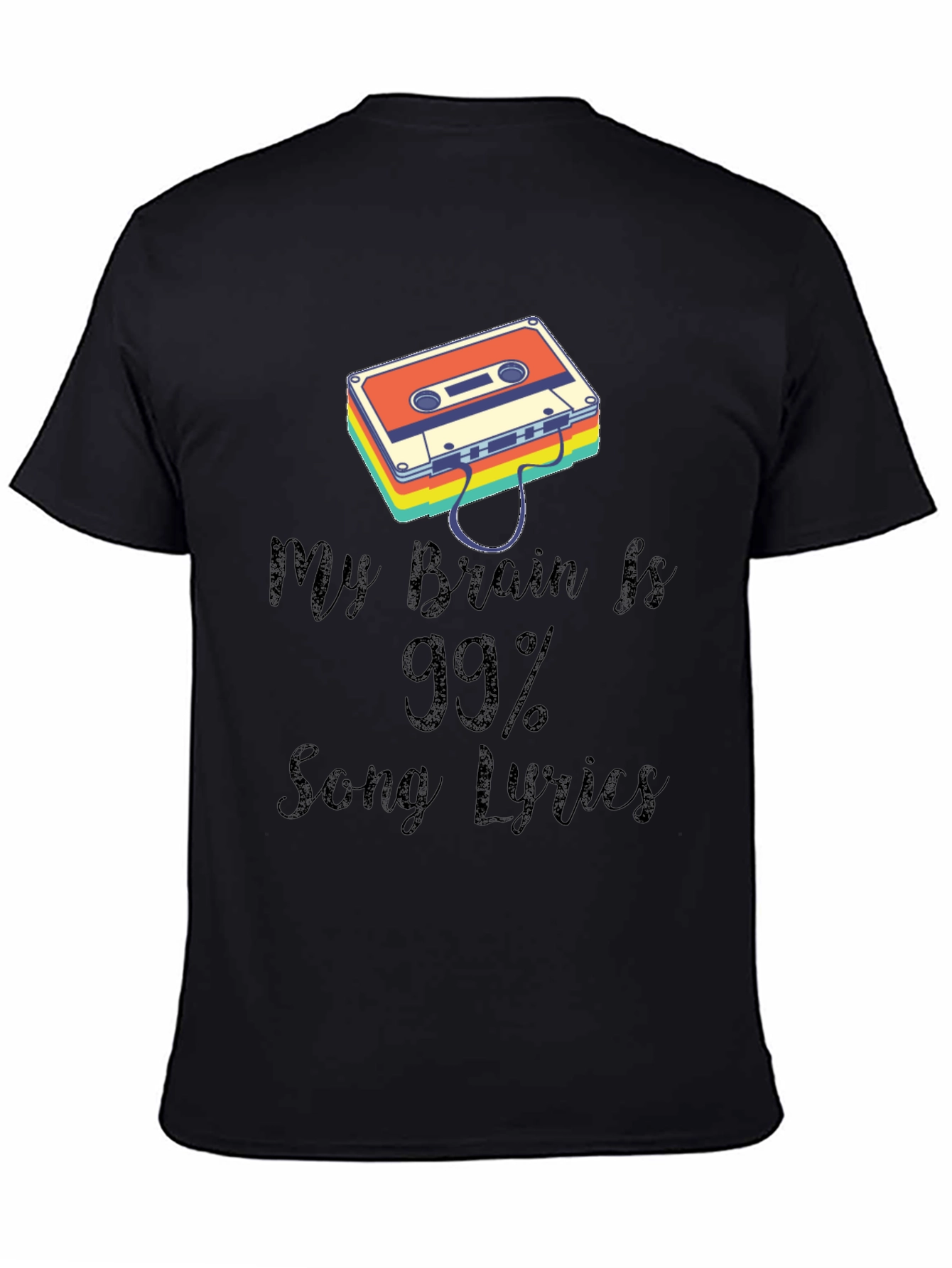 My Brain Is 99% Song Lyrics T-Shirt