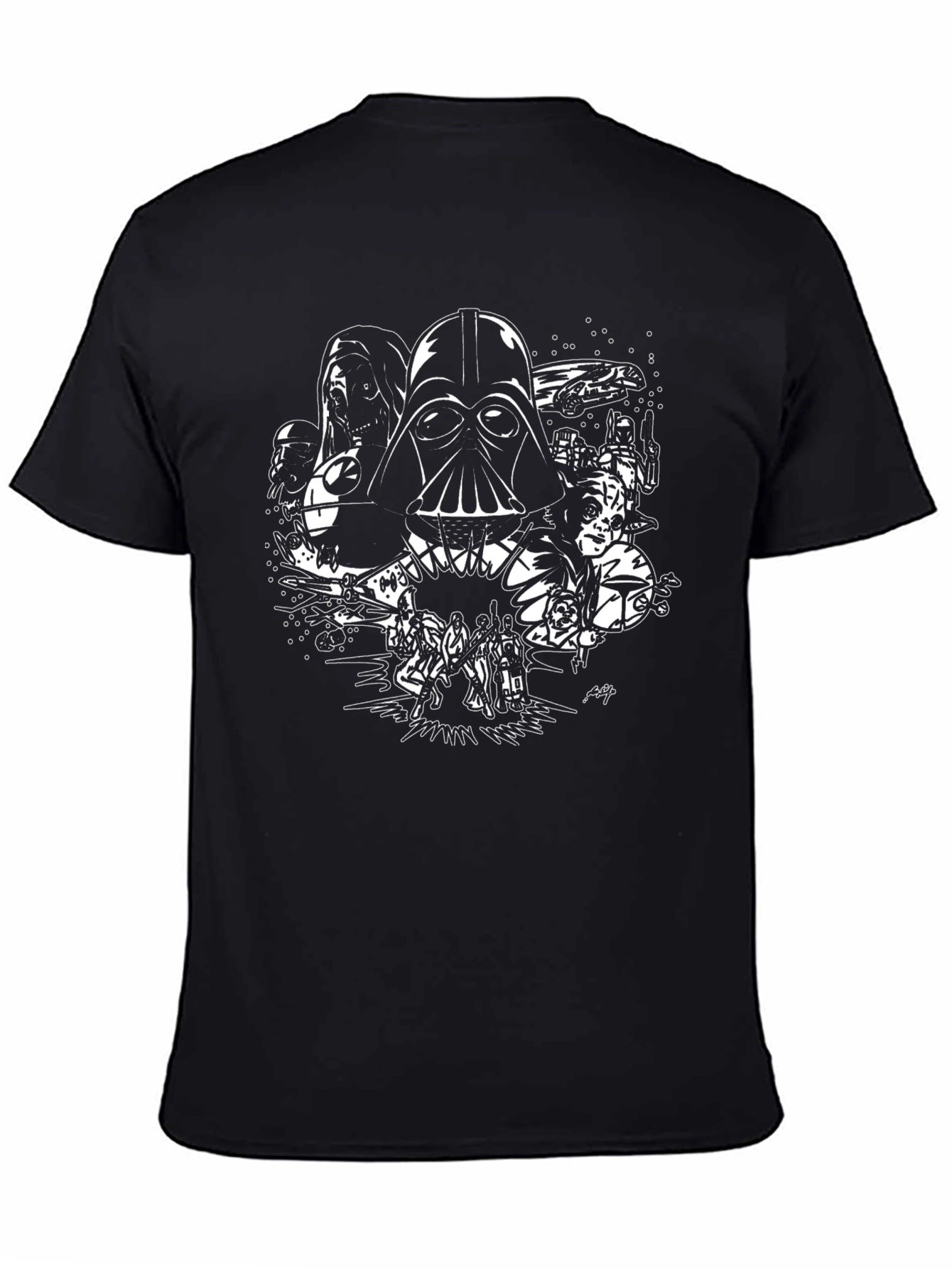 Star Wars Vader Mashup Graphic T-Shirt