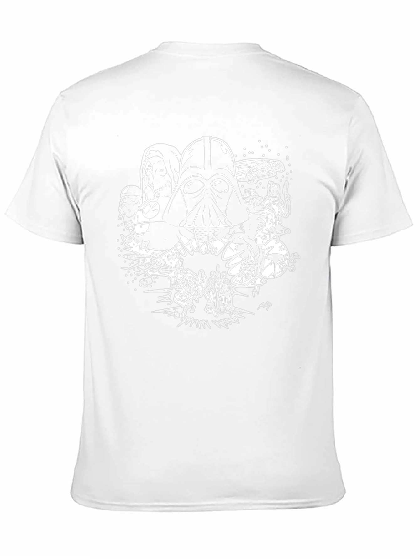 Star Wars Vader Mashup Graphic T-Shirt