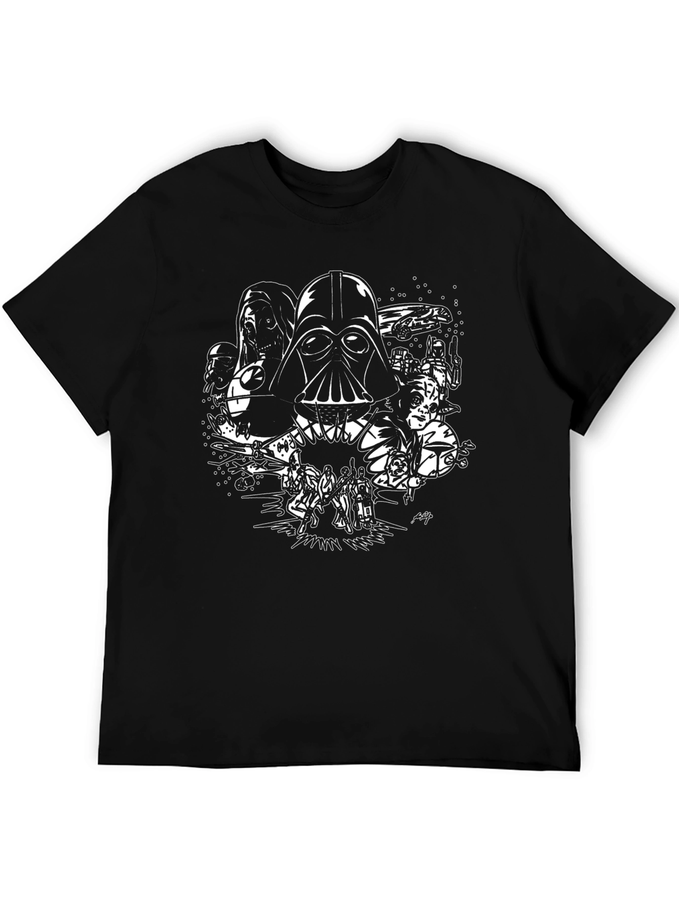 Star Wars Vader Mashup Graphic T-Shirt