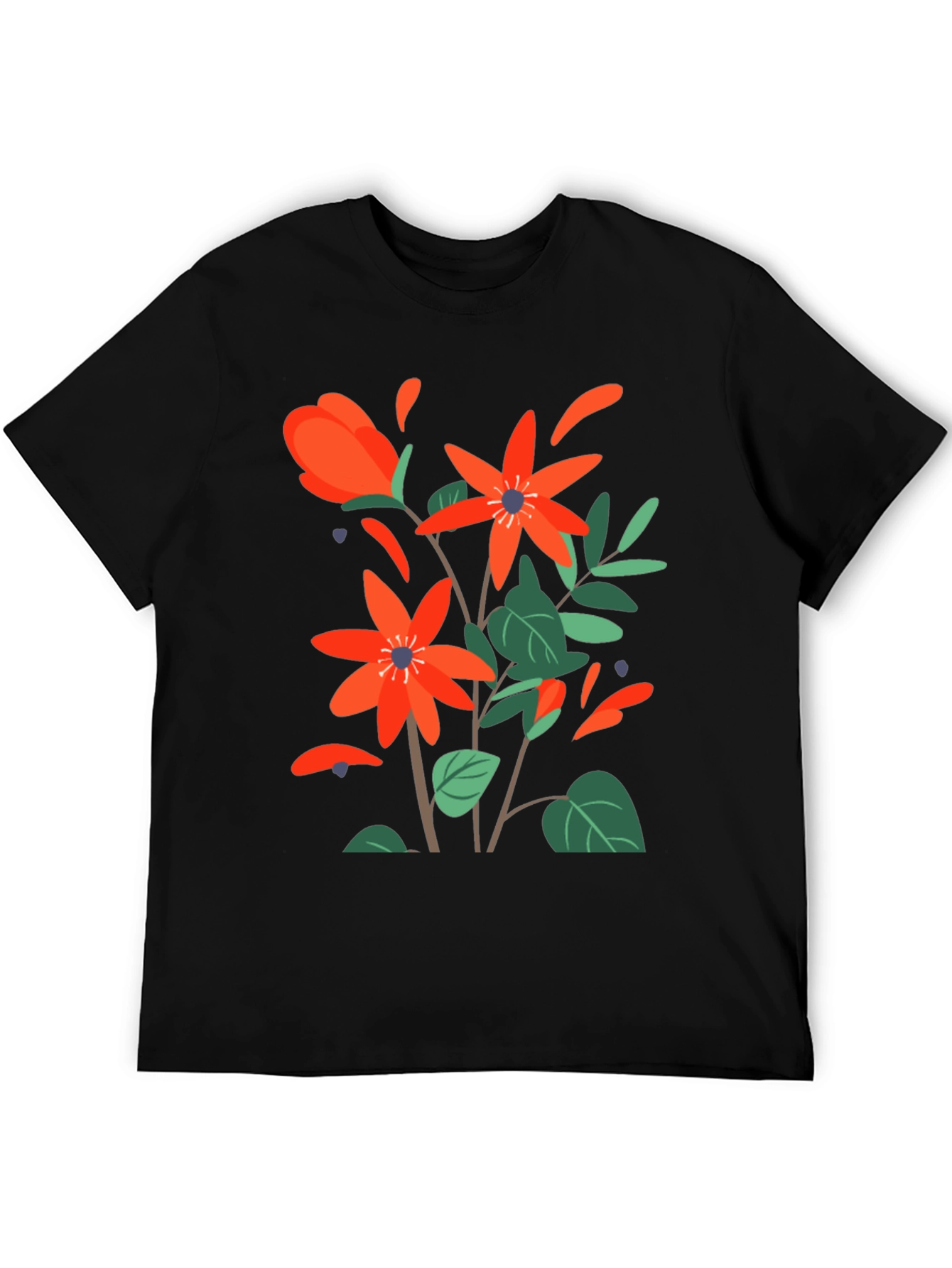 Floral Graphic Print T-Shirt