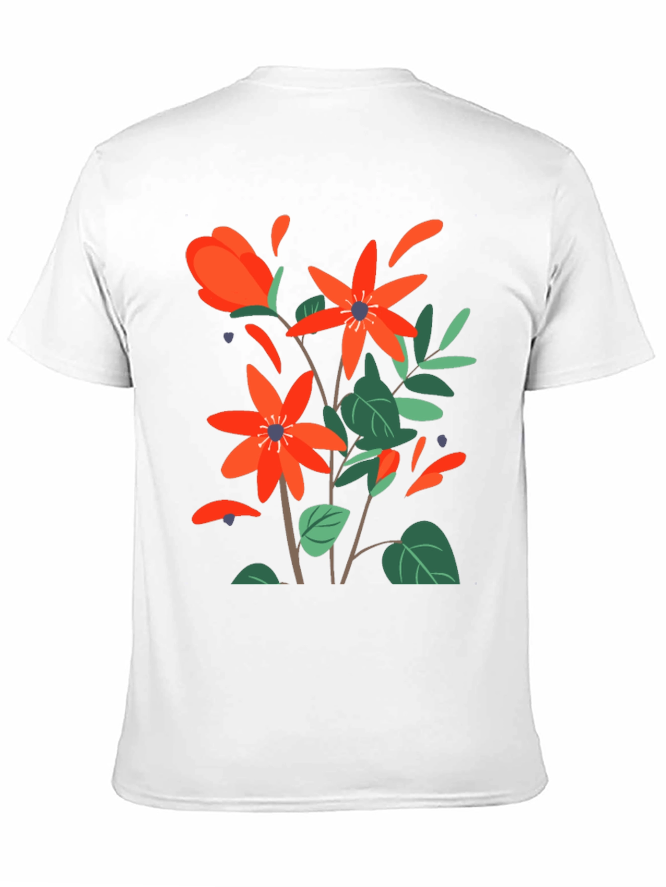 Floral Graphic Print T-Shirt