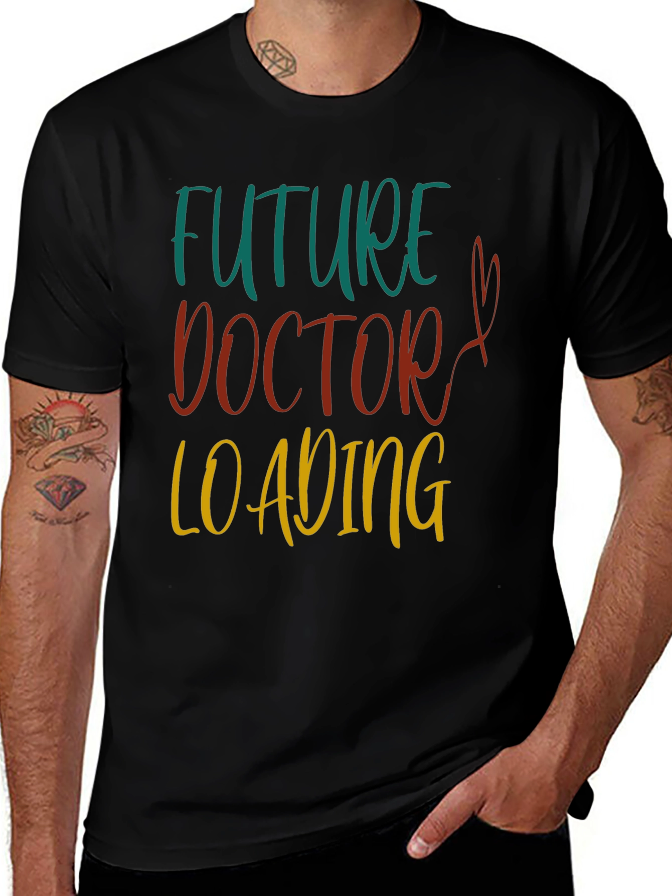 Future Doctor Loading Graphic Tee