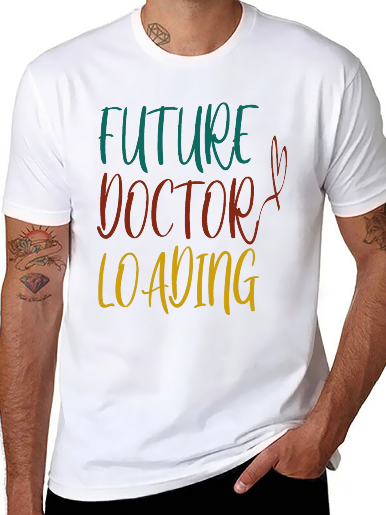 Future Doctor Loading Graphic Tee